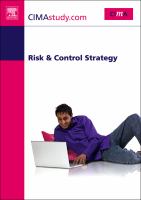Cimastudy.com Risk and Control Strategy cover