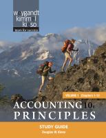 Accounting Principles Study Guide cover