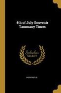 4th of July Souvenir Tammany Times cover
