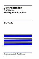 Uniform Random Numbers: Theory and Practice cover