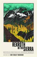 Rexroth in the Sierras cover