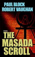 The Masada Scroll cover