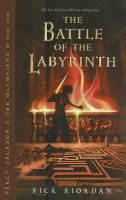 Battle of the Labyrinth cover