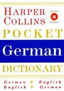 Harpercollins Pocket German Dictionary German/English English/German cover