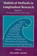 Statistical Methods in Longitudinal Research (volume1) cover