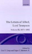 The Letters of Alfred Lord Tennyson 1871-1892 (volume3) cover