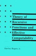 Theory of Recursive Functions and Effective Computability cover
