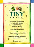 New International Version Tiny Testament/White Imitation Leather/Giftbox cover