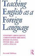 Teaching English As a Foreign Language cover