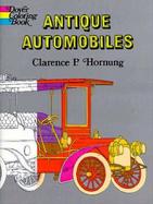 Antique Automobiles Coloring Book cover