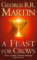 FEAST FOR CROWS (SONG OF ICE AND FIRE, NO 4) cover