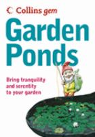 Garden Ponds (Collins GEM) cover