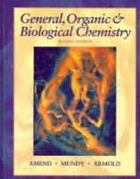 General Organic and Biochemistry cover