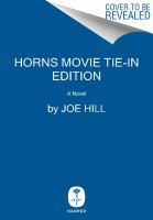 Horns Movie Tie-In Edition : A Novel cover