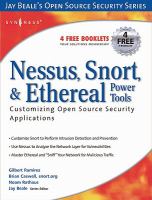 Nessus Snort & Ethereal Power Tools- Customizing Open Source Security Applications cover