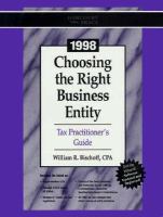 Choosing Right Business Entity with Disk cover