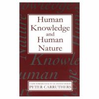 Human Knowledge and Human Nature: A New Introduction to an Ancient Debate cover