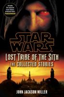 Star Wars: Lost Tribe of the Sith: the Collected Stories cover