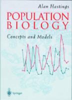Population Biology: Concepts and Models cover