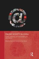 Online Society in China : Creating, Celebrating, and Instrumentalising the Online Carnival cover