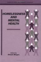Homelessness and Mental Health cover