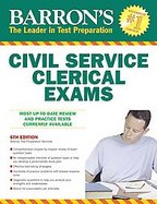 Barron's Civil Service Clerical Exam cover