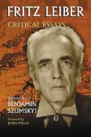 Fritz Leiber Critical Essays cover