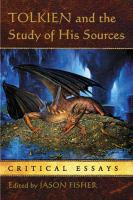 Tolkien and the Study of His Sources : Critical Essays cover