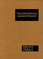 20th Century Literary Criticism Archive Volume (volume30) cover