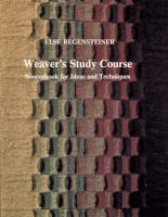 Weaver's Study Course Sourcebook for Ideas and Techniques cover