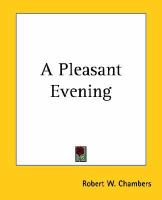 A Pleasant Evening cover