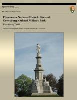 Eisenhower National Historic Site and Gettysburg National Military Park Weather Of 2008 cover