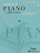 Adult Piano Adventures All-in-One Lesson Book 1 (Spiral Bound) cover