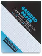 Gridded Paper, 50-Sheet Pad 8 Grid 8.5 cover