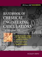 Handbook of Chemical Engineering Calculations cover