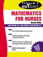 Schaum's Outline of Theory and Problems of Mathematics for Nurses cover
