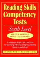 Reading Skills Competency Tests Sixth Level cover