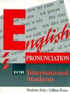 English Pronunciation for International Students cover