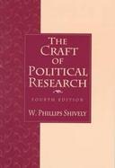 Craft of Political Research, The cover