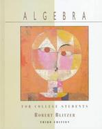 Algebra for College Students-Text cover