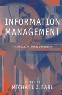 Information Management The Organizational Dimension cover