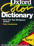 The Oxford Color Dictionary cover