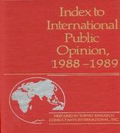 Index to International Public Opinion, 1988-1989 cover