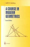 A Course in Modern Geometries cover
