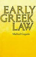 Early Greek Law cover