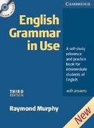 English Grammar in Use With Answers A Self-Study Reference and Practice Book for Intermediate Students of English cover
