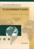 International Dimensions of the Legal Environment of Business cover