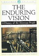 Enduring Vision A History Of The American People From 1865 (volume2) cover