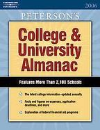Peterson's College And University Almanac 2006 cover