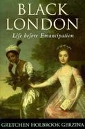 Black London Life Before Emancipation cover
